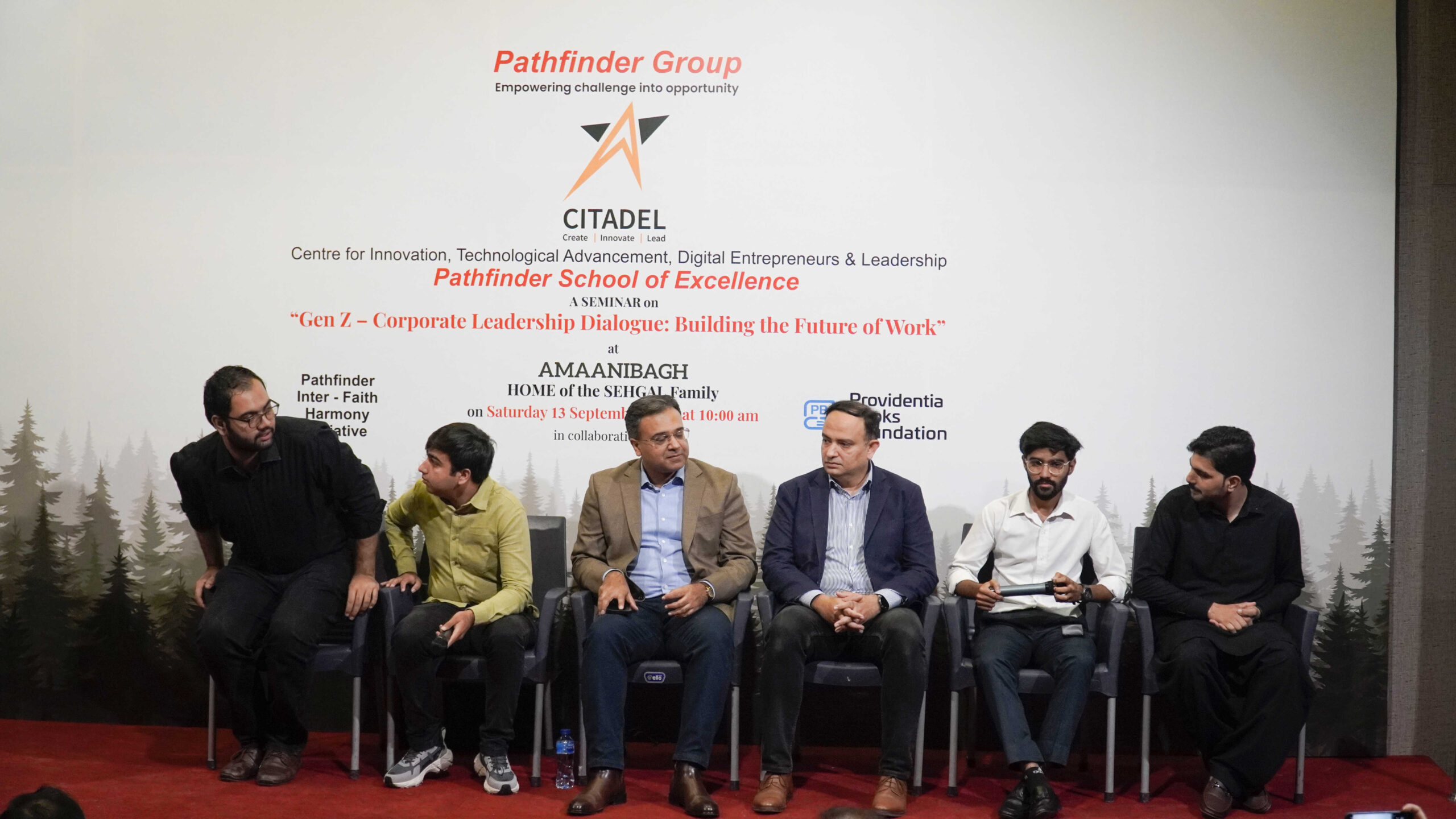 Panelist of the Gen Z - Corporate Leadership Dialogue