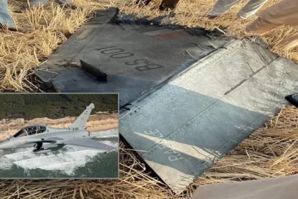 Indian Rafale debris