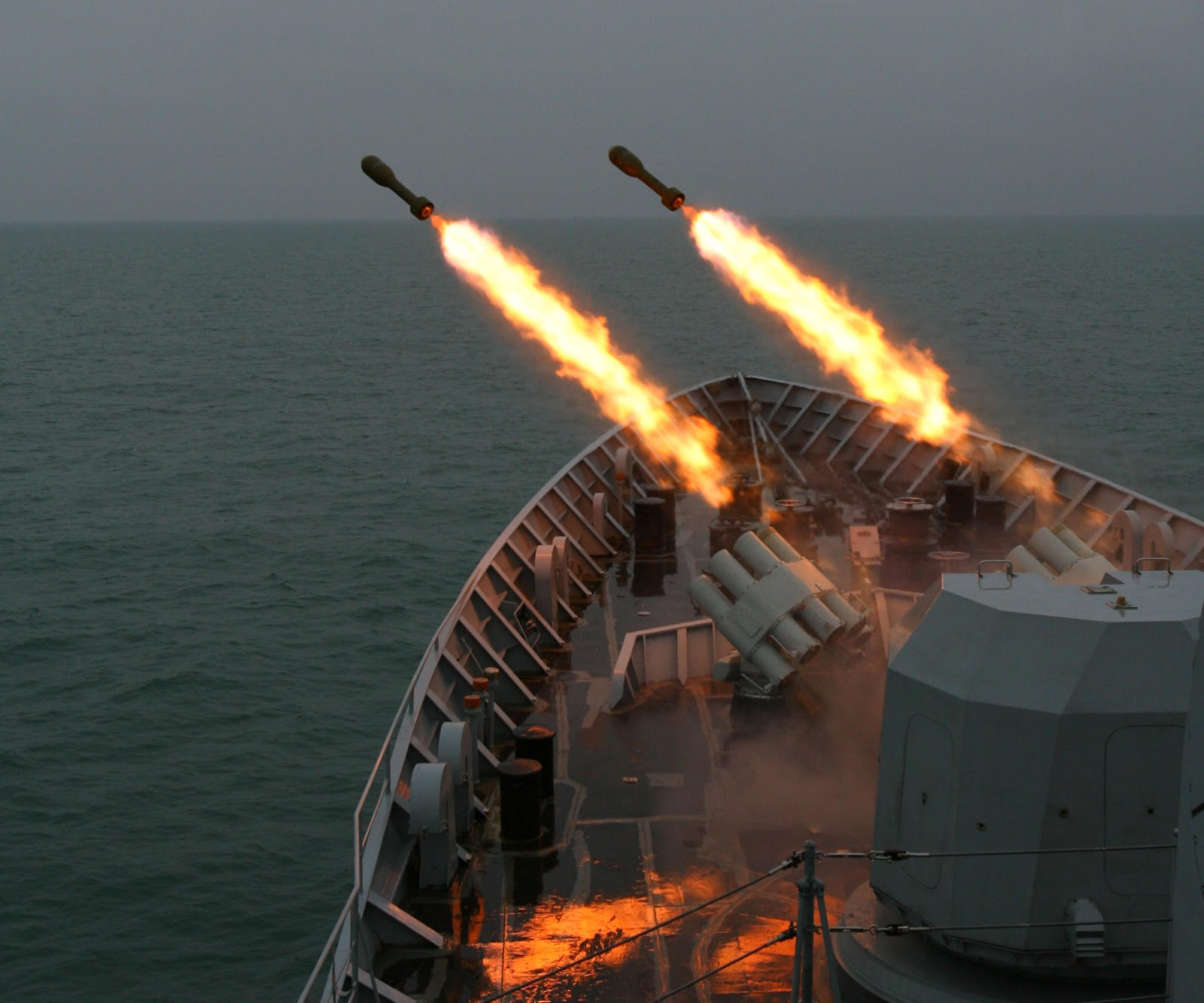 Live Weapon Firing (LWF) by Pakistan Navy